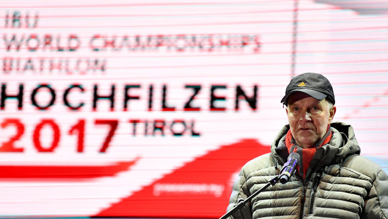 Президент IBU Андреас БЕССЕБЕРГ. Фото AFP Президент IBU Андреас БЕССЕБЕРГ. Фото AFP