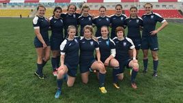 "РГУТИС-Подмосковье" - победитель 1-го тура чемпионата России по регби-7 среди женских команд.