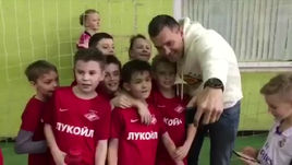 Слуцкий и Дзюба в гостях у "Спартака".