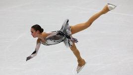 Сегодня. Милан. Алина ЗАГИТОВА - вторая после короткой программы.