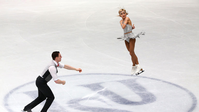 Вчера. Милан. Алена САВЧЕНКО и Бруно МАССО на чемпионате мира. Фото REUTERS Вчера. Милан. Алена САВЧЕНКО и Бруно МАССО на чемпионате мира. Фото REUTERS