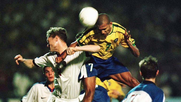 18 ноября 1998 года. Форталезе. Бразилия – Россия – 5:1. Фото REUTERS 18 ноября 1998 года. Форталезе. Бразилия – Россия – 5:1. Фото REUTERS