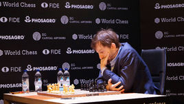 Март. Лондон. Александр ГРИЩУК на турнире претендентов.