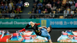 Сегодня. Наньнин. Уругвай - Чехия - 2:0. Потрясающий гол Эдинсона КАВАНИ.