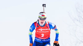 Тюмень. Домрачева - первая в спринте. Онлайн