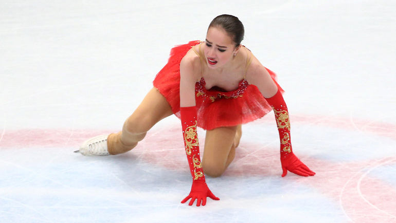 Вчера. Милан. Алина ЗАГИТОВА. Фото REUTERS Вчера. Милан. Алина ЗАГИТОВА. Фото REUTERS