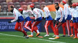 День сборной после поражения от Бразилии. Онлайн 