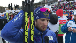 Максим Цветков - о гонке преследования в Тюмени: "Лыжи сегодня очень плохо работали"  