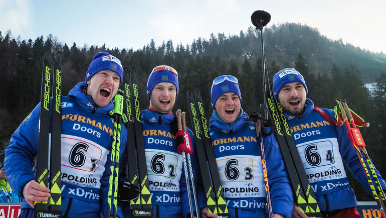Алексей ВОЛКОВ, Максим ЦВЕТКОВ, Антон БАБИКОВ, Антон ШИПУЛИН. Фото Андрей АНОСОВ, СБР Алексей ВОЛКОВ, Максим ЦВЕТКОВ, Антон БАБИКОВ, Антон ШИПУЛИН. Фото Андрей АНОСОВ, СБР
