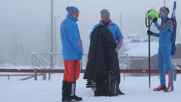 Андрей КРЮЧКОВ, Андрей ГЕРБУЛОВ, Алексей ВОЛКОВ. Фото Андрей АНОСОВ, СБР Андрей КРЮЧКОВ, Андрей ГЕРБУЛОВ, Алексей ВОЛКОВ. Фото Андрей АНОСОВ, СБР