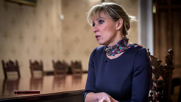 Мария ЗАХАРОВА. Фото AFP Мария ЗАХАРОВА. Фото AFP