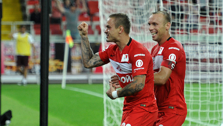 Андрей ЕЩЕНКО и Денис ГЛУШАКОВ. Фото Алексей ИВАНОВ Андрей ЕЩЕНКО и Денис ГЛУШАКОВ. Фото Алексей ИВАНОВ