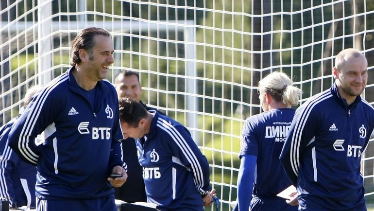 Миодраг БОЖОВИЧ (слева) и Дмитрий ХОХЛОВ. Фото Алексей ИВАНОВ Миодраг БОЖОВИЧ (слева) и Дмитрий ХОХЛОВ. Фото Алексей ИВАНОВ