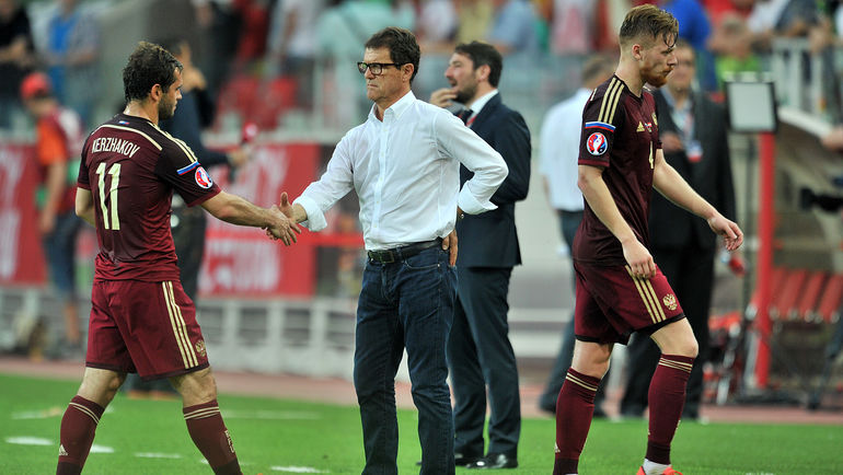 Александр КЕРЖАКОВ и Фабио КАПЕЛЛО. Фото Александр ФЕДОРОВ Александр КЕРЖАКОВ и Фабио КАПЕЛЛО. Фото Александр ФЕДОРОВ