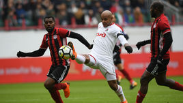 Сегодня. Москва. "РЖД-Арена". "Амкар" неожиданно обыграл "Локомотив".