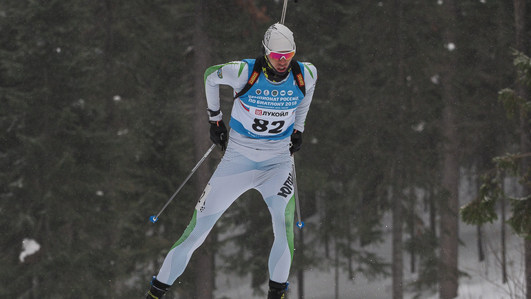 Никита ПОРШНЕВ. Фото biathlonrus.com Никита ПОРШНЕВ. Фото biathlonrus.com