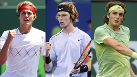 Александр ЗВЕРЕВ, Андрей РУБЛЕВ, Стефанос ЦИЦИПАС.