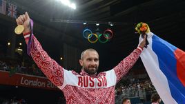 12 августа 2012 года. Лондон. Олимпийский чемпион Сергей ТЕТЮХИН.