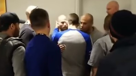 Конфликт Нурмагомедова и Лобова.