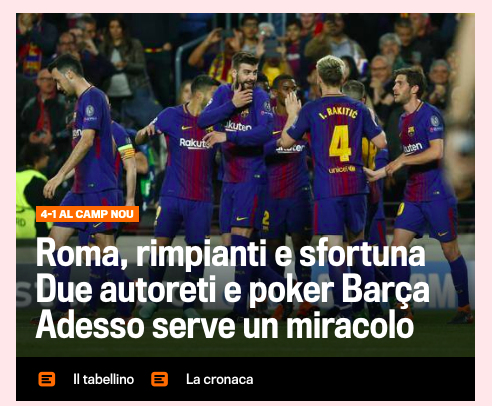 La Gazzetta dello Sport. La Gazzetta dello Sport.