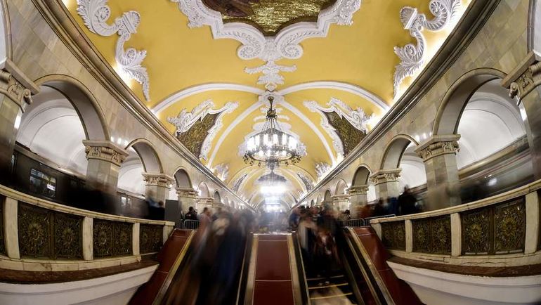 Проезд в московском метро стоил 15 рублей. Фото AFP Проезд в московском метро стоил 15 рублей. Фото AFP