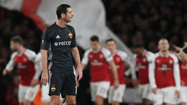 Четверг. Лондон. "Арсенал" – ЦСКА – 4:1. Алан ДЗАГОЕВ с партнерами не смогли выстоять против "канониров".