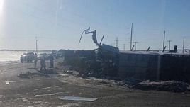 Автобус с командой "Гумбольдт Бронкос" попал в аварию.