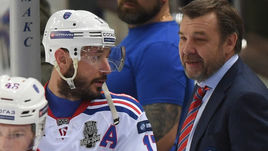 Воскресенье. Москва. ЦСКА - СКА - 3:2 ОТ. Илья КОВАЛЬЧУК и Олег ЗНАРОК.