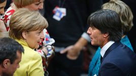 Ангела МЕРКЕЛЬ и Йоахим ЛЕВ.