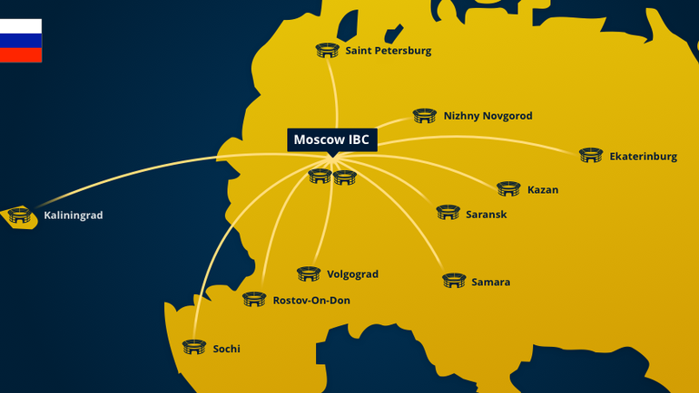 Во время ЧМ-2018 централизованная видеооператорская комната будет расположена в Москве. Фото fifa.com Во время ЧМ-2018 централизованная видеооператорская комната будет расположена в Москве. Фото fifa.com