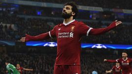 Вторник. Манчестер. "Манчестер Сити" – "Ливерпуль" - 1:2. 56-я минута. Мохамед САЛАХ сравнял счет в матче.