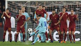 Вторник. Рим. "Рома" – "Барселона" – 3:0. Лионель МЕССИ и надежды его "Барселоны" разбились о "Рому".