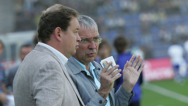 Юрий БЕЛОУС (справа) и Леонид СЛУЦКИЙ. Фото Александр ВИЛЬФ Юрий БЕЛОУС (справа) и Леонид СЛУЦКИЙ. Фото Александр ВИЛЬФ