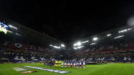 Четверг. Москва. ЦСКА - "Арсенал" - 2:2. Стадион перед началом игры.