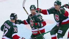 Суббота. Казань. "Ак Барс" - ЦСКА - 2:1. Хозяева вышли вперед в финале Кубка Гагарина.