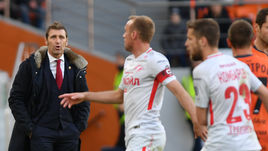 Протест "Спартака" после поражения от "Урала". Онлайн после матча