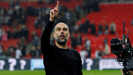 Главный тренер "Манчестер Сити" Пеп ГВАРДЬОЛА.