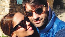 Ведран ЧОРЛУКА с девушкой Франкой.