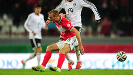 12 марта 2014 года. Москва. Черкизово. "Спартак" - "Тосно" - 0:1 д.в. Денис ГЛУШАКОВ (против Андрея ЛУКАНЧЕНКОВА) и "Спартак" терпят сенсационное поражение в 1/8 финала Кубка России.