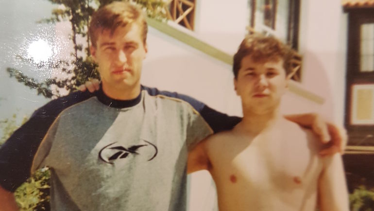 2000 год. Греция. Игорь КУДЕЛИН (слева). 2000 год. Греция. Игорь КУДЕЛИН (слева).