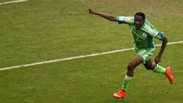 Нападающий сборной Нигерии и ЦСКА Ахмед МУСА.