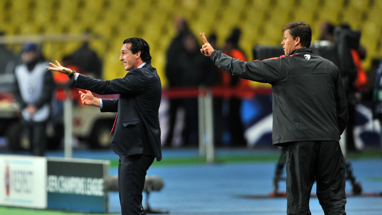 Октябрь 2012 года. Игорь ЛЕДЯХОВ (справа) и Унаи ЭМЕРИ. Фото Алексей ИВАНОВ Октябрь 2012 года. Игорь ЛЕДЯХОВ (справа) и Унаи ЭМЕРИ. Фото Алексей ИВАНОВ