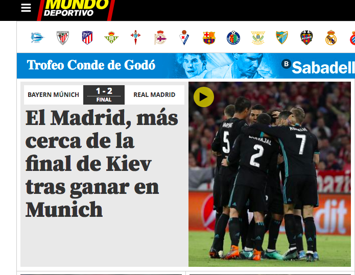 Mundo Deportivo. Mundo Deportivo.