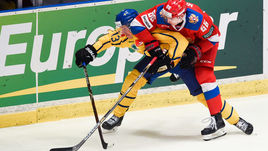 Суббота. Стокгольм. Швеция - Россия - 3:1. Пятое подряд поражение команды Ильи Воробьева.