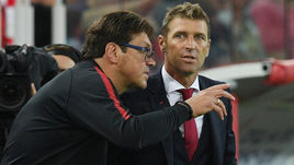 Роман ПИЛИПЧУК (слева) и Массимо КАРРЕРА.