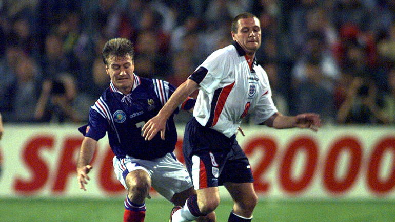 Дидье ДЕШАМ и Пол ГОСКОЙН. Фото REUTERS Дидье ДЕШАМ и Пол ГОСКОЙН. Фото REUTERS