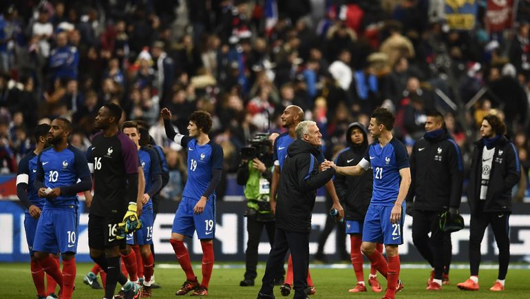 Сборная Франции Дидье ДЕШАМА. Фото REUTERS Сборная Франции Дидье ДЕШАМА. Фото REUTERS