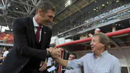 Массимо КАРРЕРА (слева) и Юрий СЕМИН.