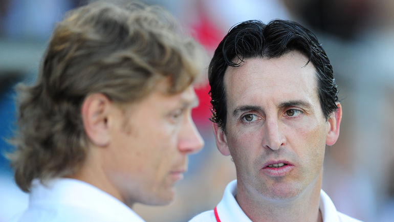 Валерий КАРПИН и УНаи ЭМЕРИ. Фото Антон СЕРГИЕНКО Валерий КАРПИН и УНаи ЭМЕРИ. Фото Антон СЕРГИЕНКО