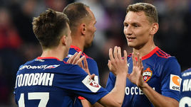 Сегодня. Москва. ЦСКА – "Арсенал" - 6:0. Александр ГОЛОВИН и Федор ЧАЛОВ.